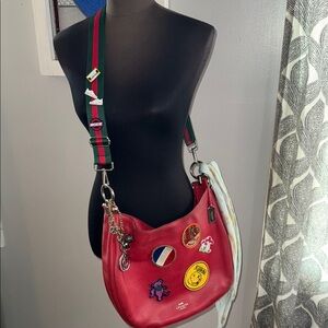 Coach Up Cycled Nomad Hobo Crossbody Bag
